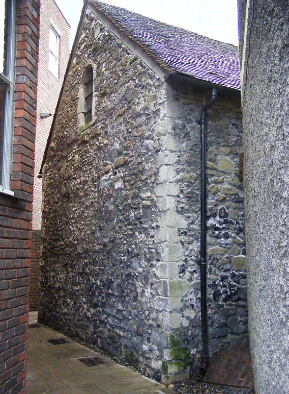 The rear of the Chapel